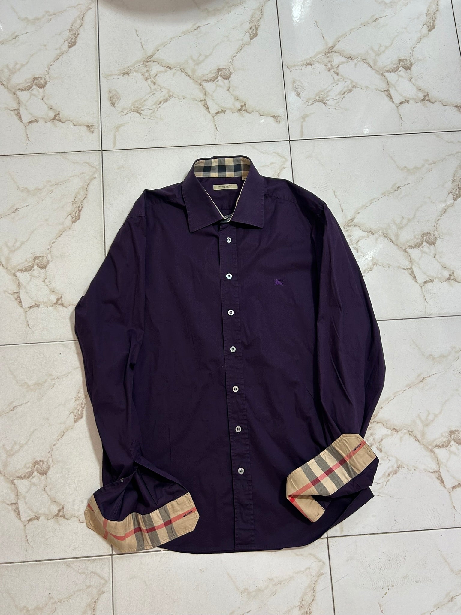 Camicia burberry  tg L 9\10