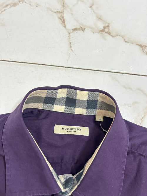 Camicia burberry  tg L 9\10