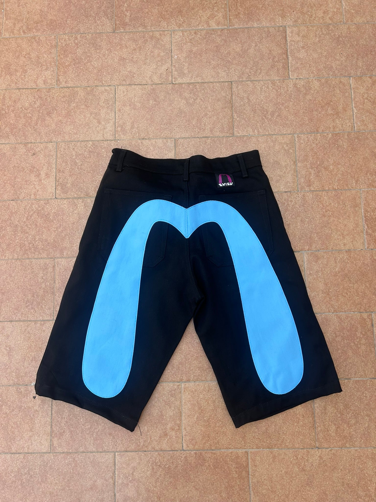 Shorts Evisu Retro Blue