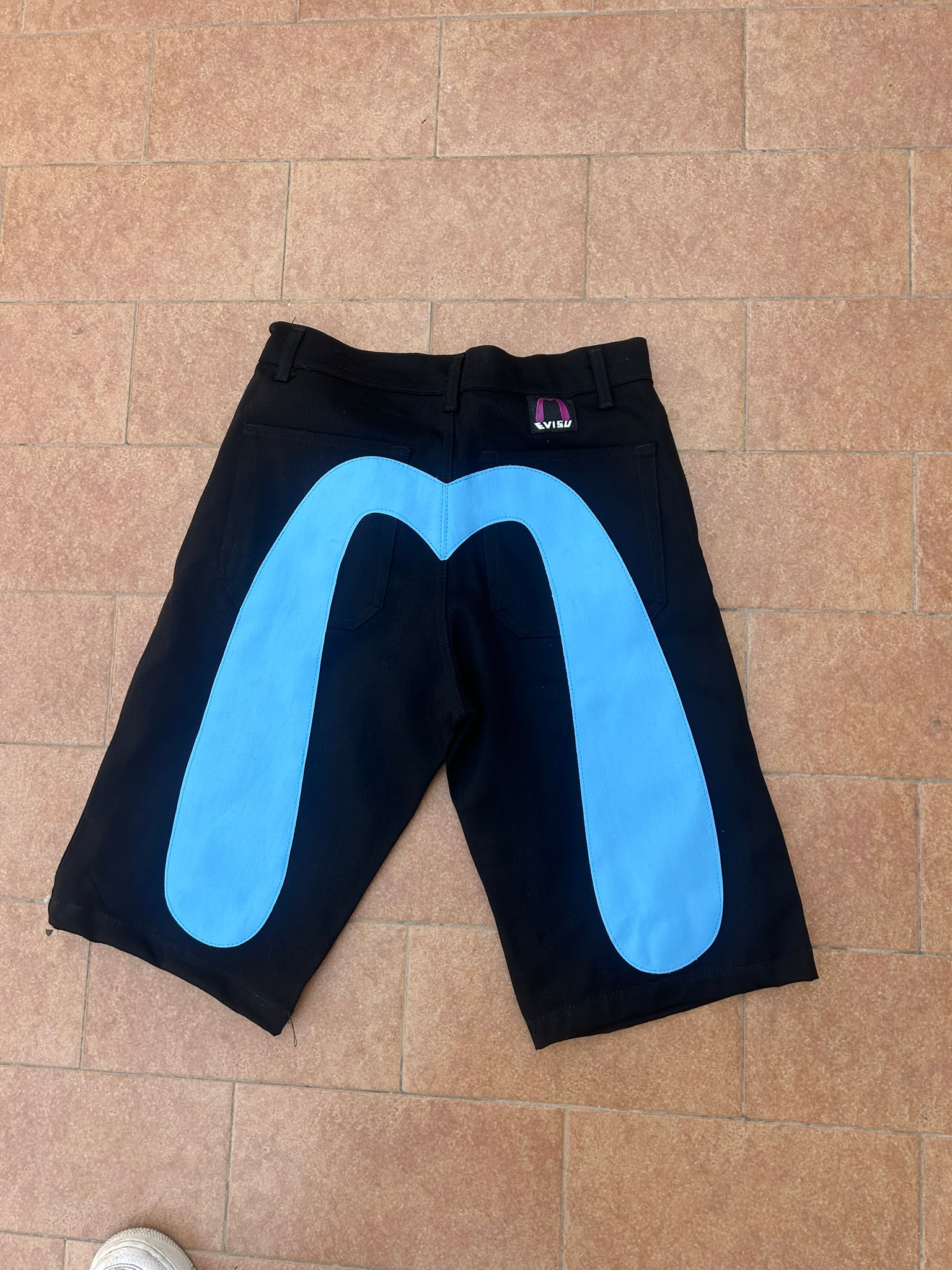 Shorts Evisu Retro Blue