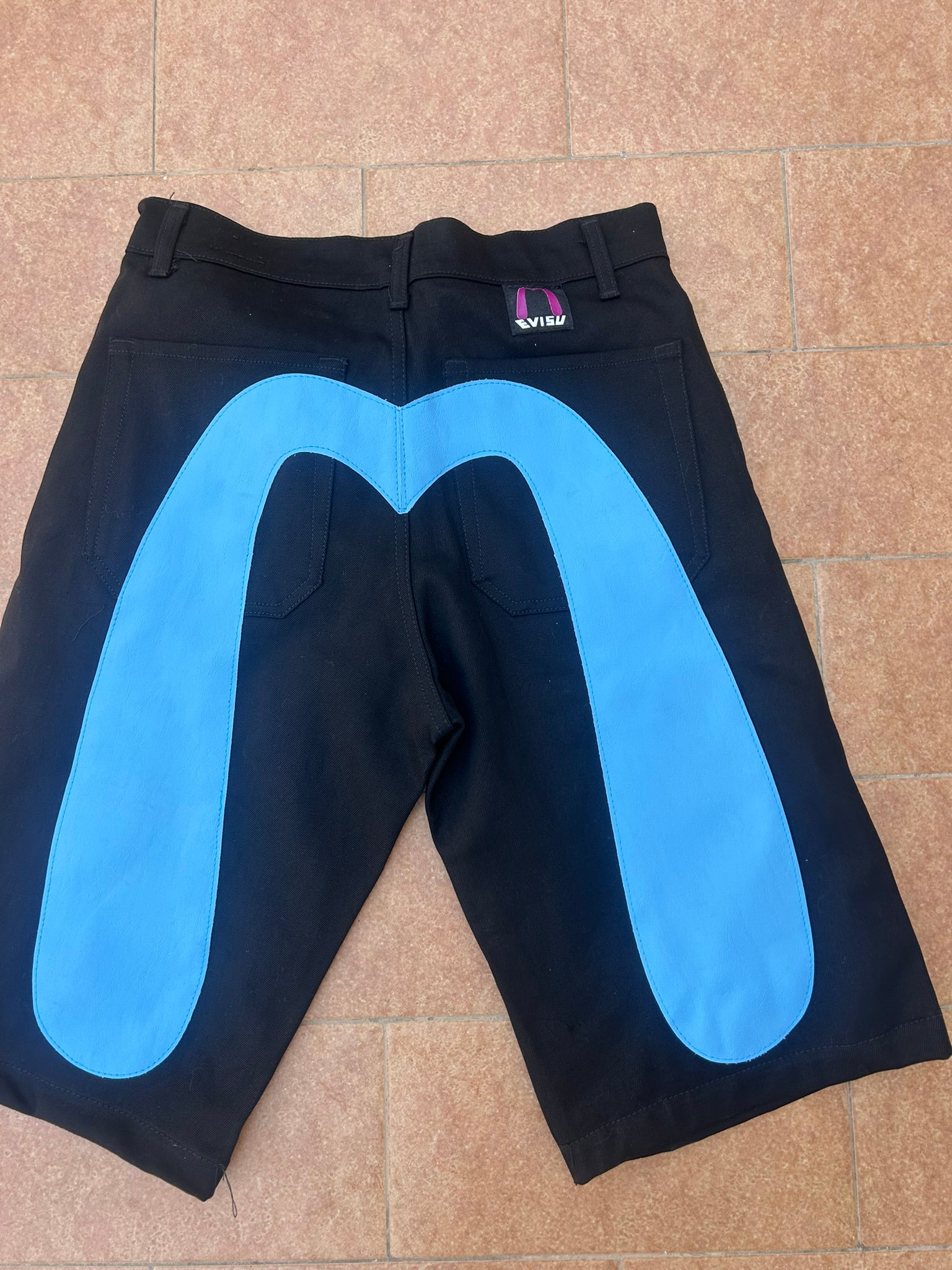 Shorts Evisu Retro Blue